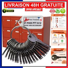 Trousseau 21 Clés Pass PTT