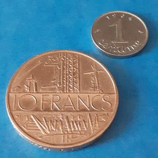10 francs Mathieu 1984 tranche