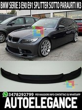LAME BMW SÉRIE 3 E90 E91 2004-2011 SOUS PARE-CHOC AVANT SPOILER M3 SPLITTER
