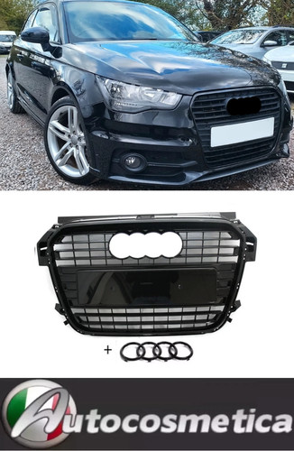 Grille avant line noire - grille,