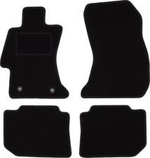 Tapis de sol en velours noir