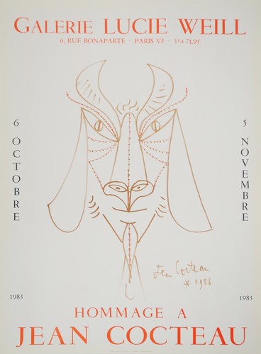 Jean cocteau visage - jean, :