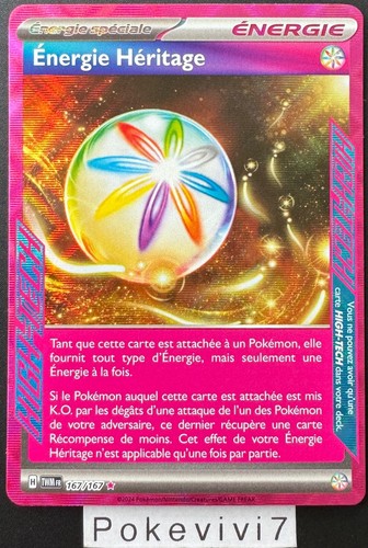 Carte pokemon energie heritage - energie,