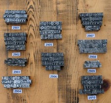 ★.Tampon Alphabet Imprimerie