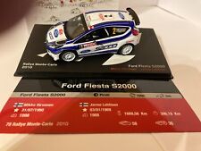 FORD FIESTA S2000 1/43 MONTE CARLO 2010 HIRVONEN/LEHTINEN