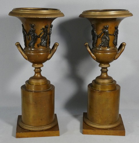 Paire vases cassolettes - paire,