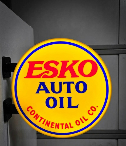 Enseigne esko auto oil - enseigne,