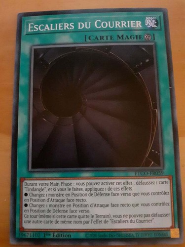 Carte escaliers du - carte, yu-gi-oh