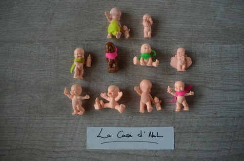 10x figurines les magic babies - figurines,