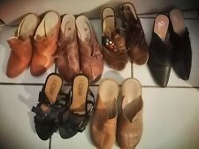 GROS LOT de 5 paires de chaussures femme Cuir 38 39 marque valeur 400€ - NEUF