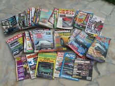 LOT ANCIENNES REVUES AUTOMOBILES AUTO VERTE ECHAPPEMENT AUTO PASSION AUTO RETRO
