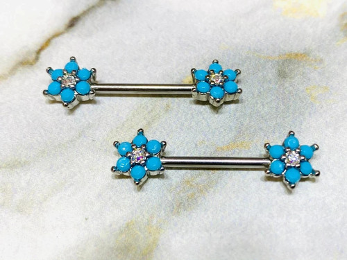 Anneaux tétons 14g - anneaux,