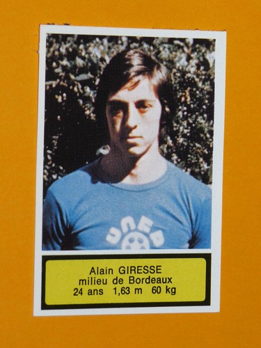 Alain giresse girondins - alain,