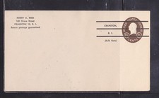 US Precancel Envelope: RI -