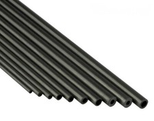 CfK Tube En Carbone Rond Longueur 1000Mm Ø 2,0Mm - 10,0M