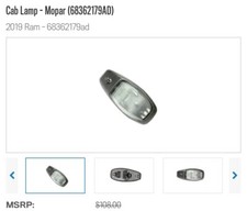 NEW Genuine Mopar 68362179AD