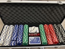 Lot malette 500 jetons et