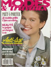 Modes et travaux N°1048 mars 1988 Couture Tricot page poupée 