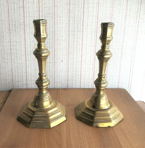Paire bougeoir époque - paire, d'époque