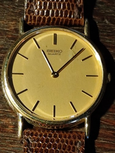 Seiko galaxy gold capped - seiko,