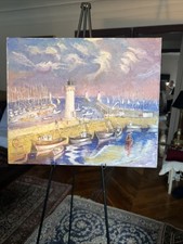 tableau peinture ancienne marine