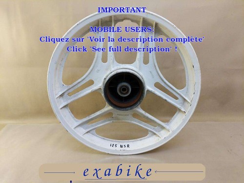 Roue arriere pour - honda, nsr