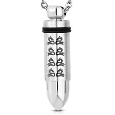PENDENTIF HOMME EN ACIER BALLE