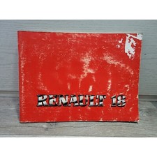 Renault R18 Essence Diesel - Turbo ...- 1982 - Manuel Notice Conduite et entreti