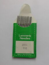 Ancienne pochette d'aiguilles de machine à coudre le cuir, cordonnerie