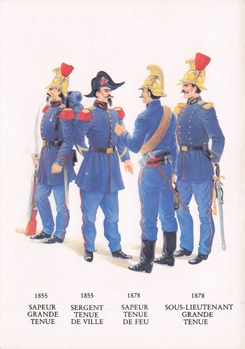 Carte moderne thème pompiers - carte,