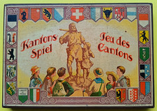 c. 1920 - ❤️ ANCIEN JEU "JEU DES CANTONS" DE LA SUISSE - Vintage Cartes à jouer