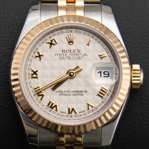 Rolex datejust 179173 striée - rolex,