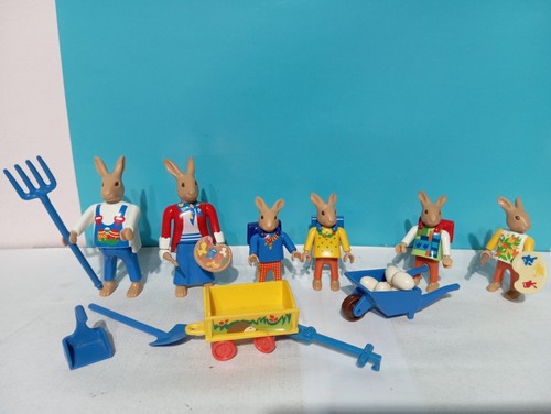 Lot playmobil figurines - lot,