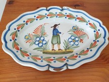 Plat ancien Henriot Quimper