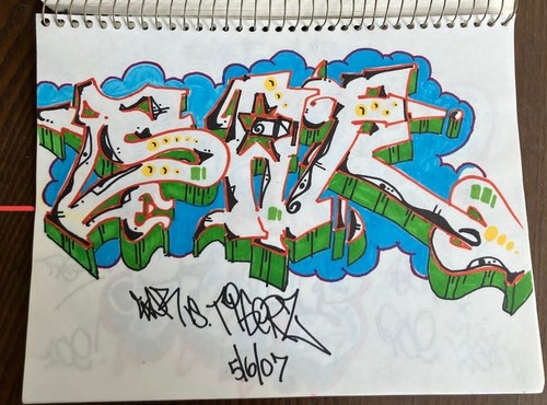 Sar tmb sketch 2007 28x21cm - sketch, 2007!