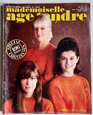 Mademoiselle age tendre n°  18  1966 04  Pétula CLARK France GALL SHEILA