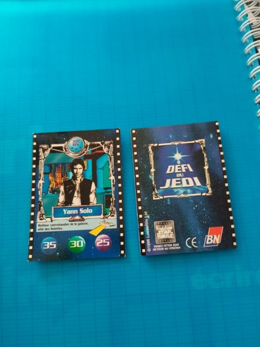 Carte défi jedi bn - carte,