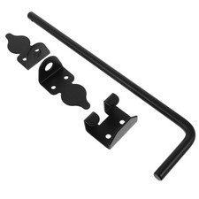  Boulon de canne Tige de chute robuste pour portail pour clôtures en bois Portes