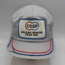Casquette Trucker Snapback Golden Spread Coop Inc. Années 1980