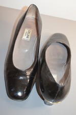 Chaussure Escarpin Vernis Noir CELINE Pointure 37 Vintage