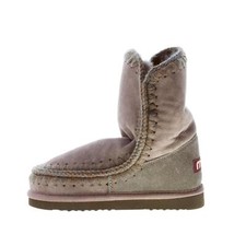 MOU chaussures femme dark grey shipskeen Eskimo Boot 24 Lightweight outsole 3 cm