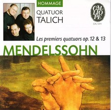Les Premiers Quatuors Op. 12 & 13, Felix Mendelssohn-Bartholdy, Talich Quart