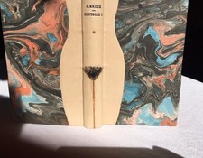 livre ancien cuir HISTOIRE D '