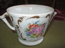 ancien cache pot en porcelaine