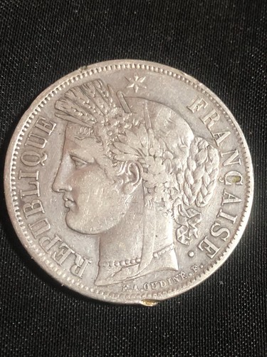 France francs argent - 5,