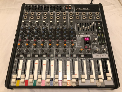 Mackie pro fx12v2 channel - mackie,