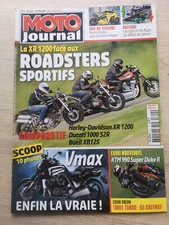 Moto Journal du 29/05/2008; La XR 1200 face au Roadsters Sportifs/ Vmax/ KTM 990