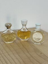 Lot  3 Miniatures Anciennes EDT L’AIR DU TEMPS + 1 EDT EAU DE FLEURS NINA RICCI