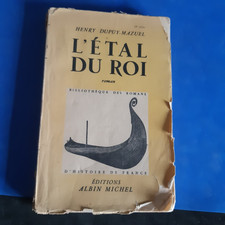 L'ETAL DU ROI  - H