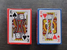 Deux jeux de 54 cartes a jouer